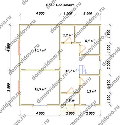 План первого этажа проекта 63