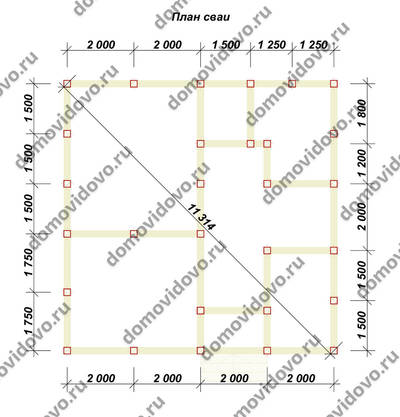План первого этажа проекта 63