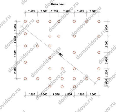 План первого этажа проекта 66