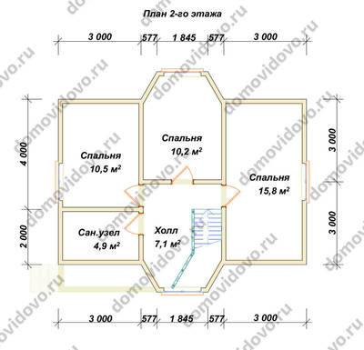 План первого этажа проекта 67