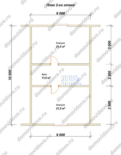 План первого этажа проекта 70