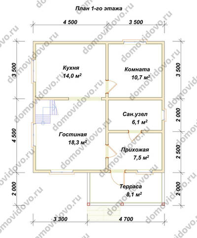 План первого этажа проекта 71