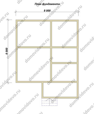 План первого этажа проекта 71