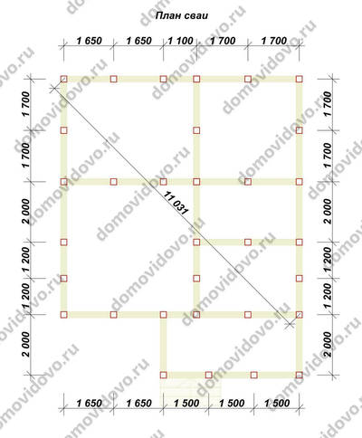 План первого этажа проекта 71