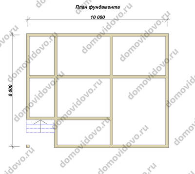 План первого этажа проекта 72