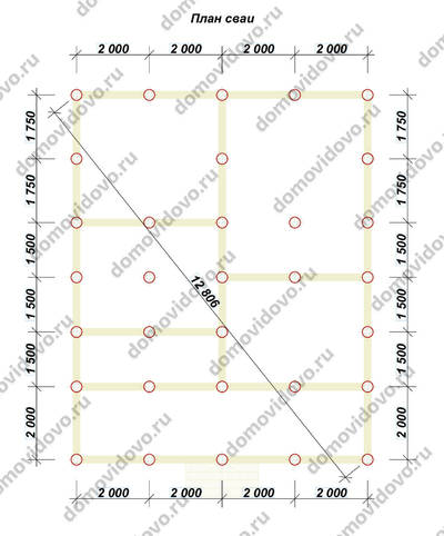 План первого этажа проекта 73