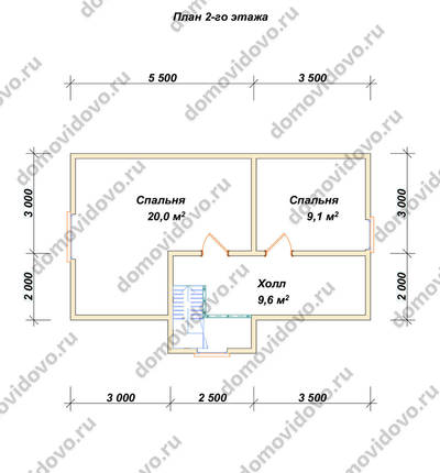 План первого этажа проекта 75