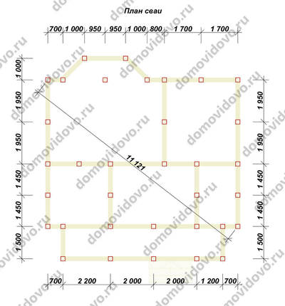 План первого этажа проекта 75