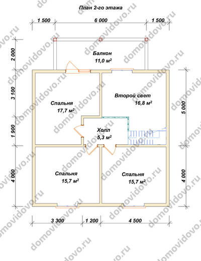 План первого этажа проекта 77