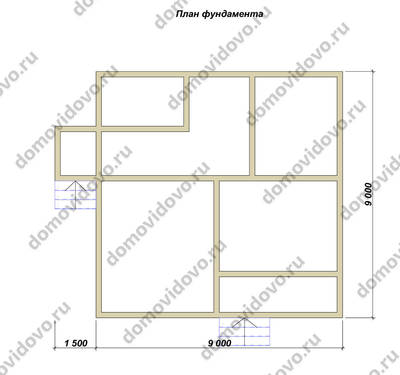 План первого этажа проекта 78
