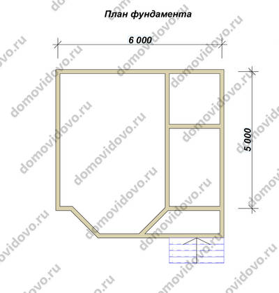 План первого этажа проекта 8