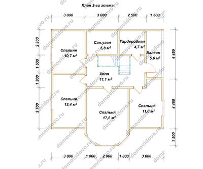План первого этажа проекта 84