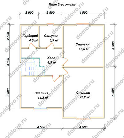 План первого этажа проекта 85