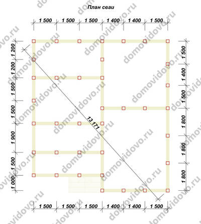 План первого этажа проекта 85