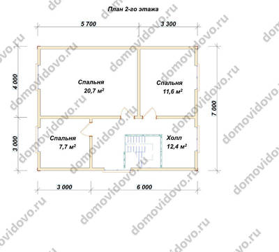 План первого этажа проекта 89