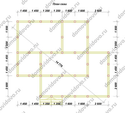 План первого этажа проекта 89