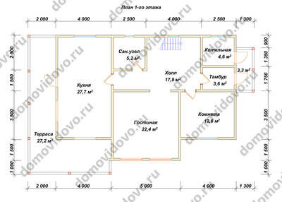 План первого этажа проекта 93