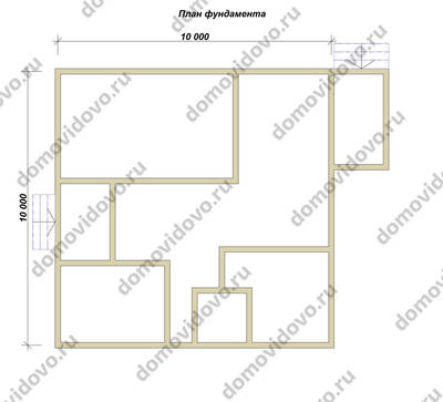 План первого этажа проекта 95