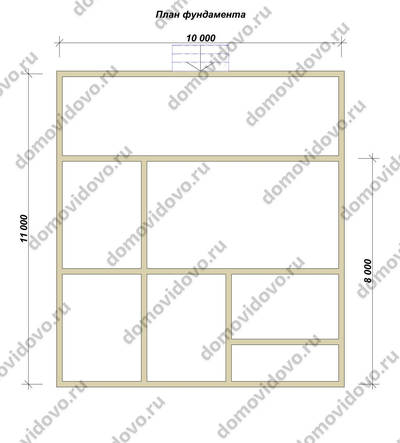 План первого этажа проекта 96