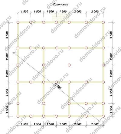 План первого этажа проекта 96