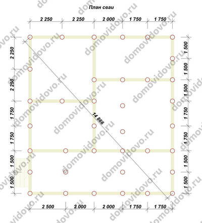План первого этажа проекта 97