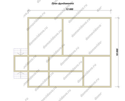 План первого этажа проекта 98