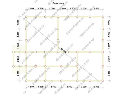 План первого этажа проекта 98