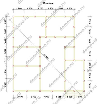 План первого этажа проекта 99
